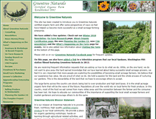 Tablet Screenshot of greentreenaturals.com